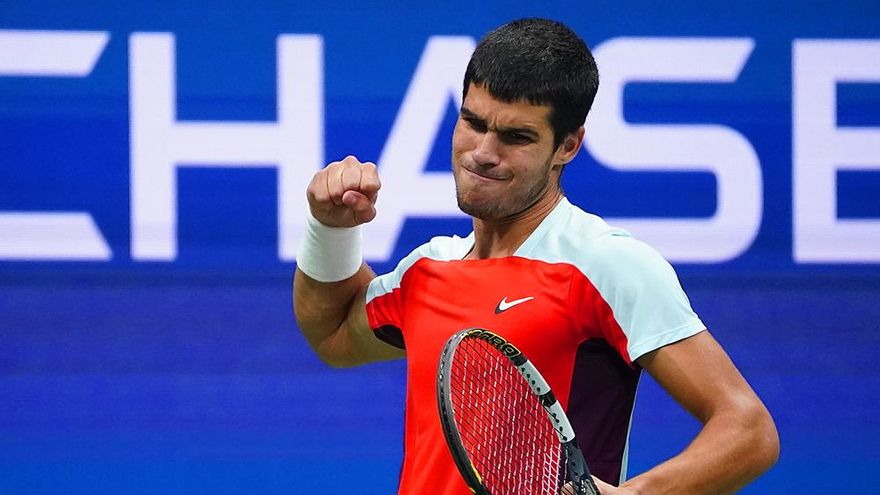 Eurosport (10.4%) se viene arriba y roza el millón de espectadores con el histórico triunfo de Carlos Alcaraz en el US Open