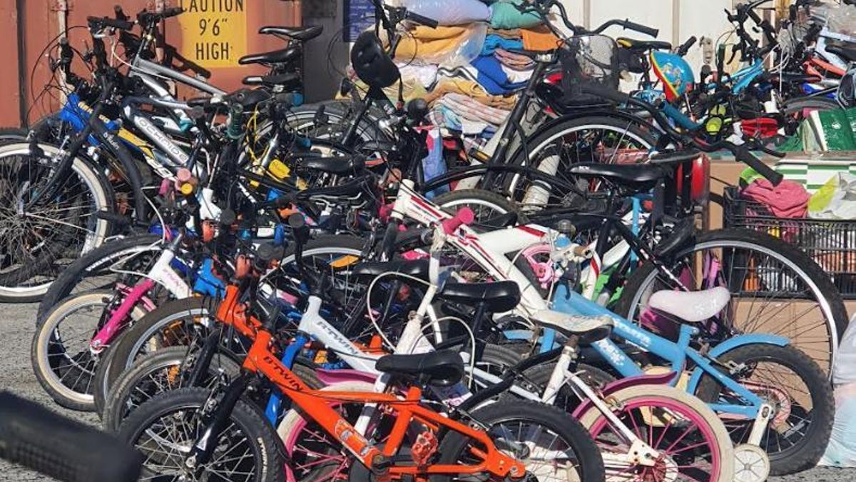 La población grancanaria dona 600 bicicletas para que tengan una segunda vida en Gambia