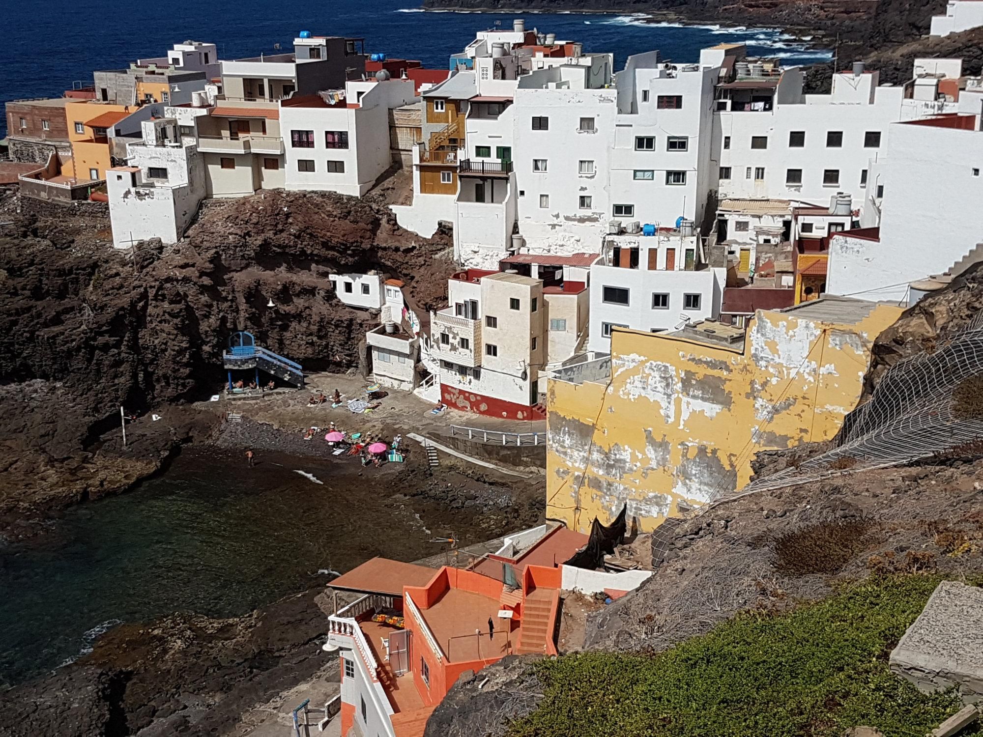 La Caleta de Arriba.