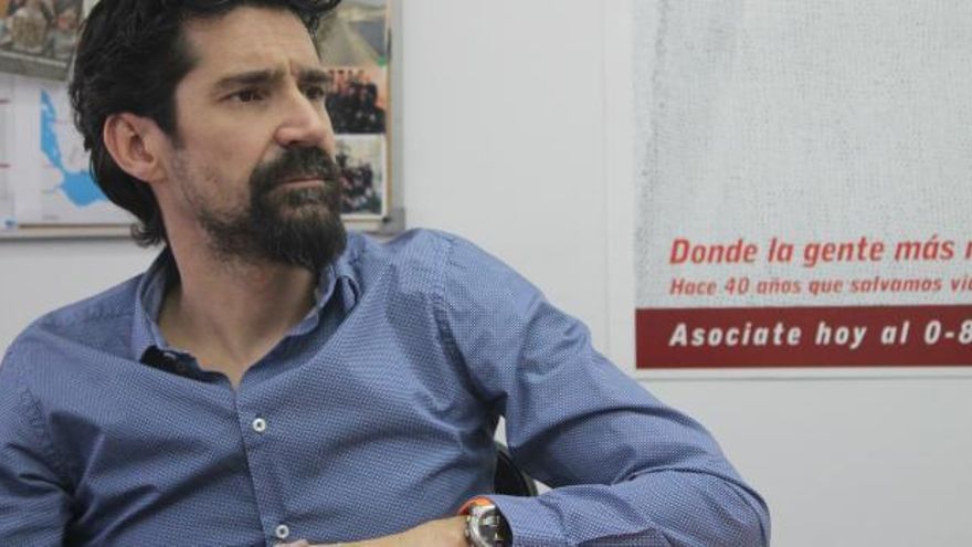 David Cantero (MSF): “Todo el mundo tiene alguien que ha muerto"