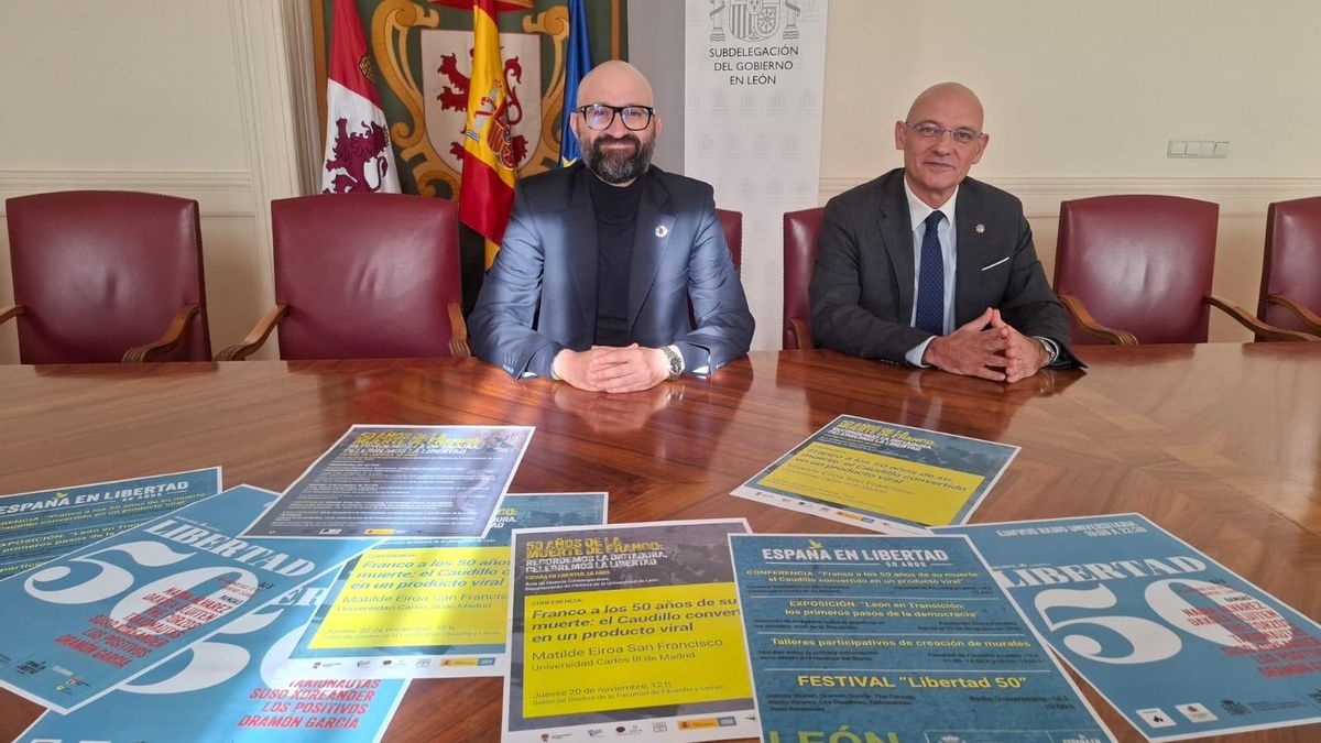 León celebra 50 años de democracia con un gran programa cultural para recordar la Transición.