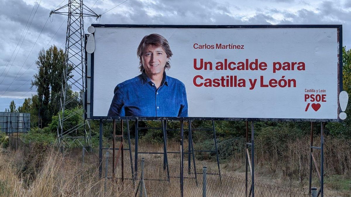 Campaña de Carlos Martínez como candidato del PSOE