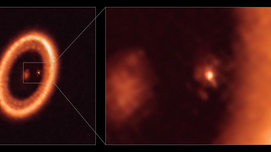 Detectado un disco que ayudará a estudiar la formación de lunas y planetas