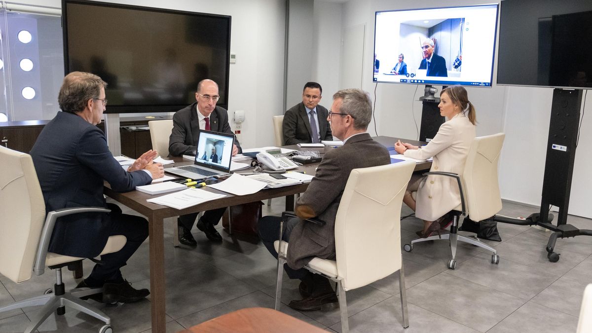 Imagen de un Cecop de la Xunta de Galicia, en marzo de 2020.