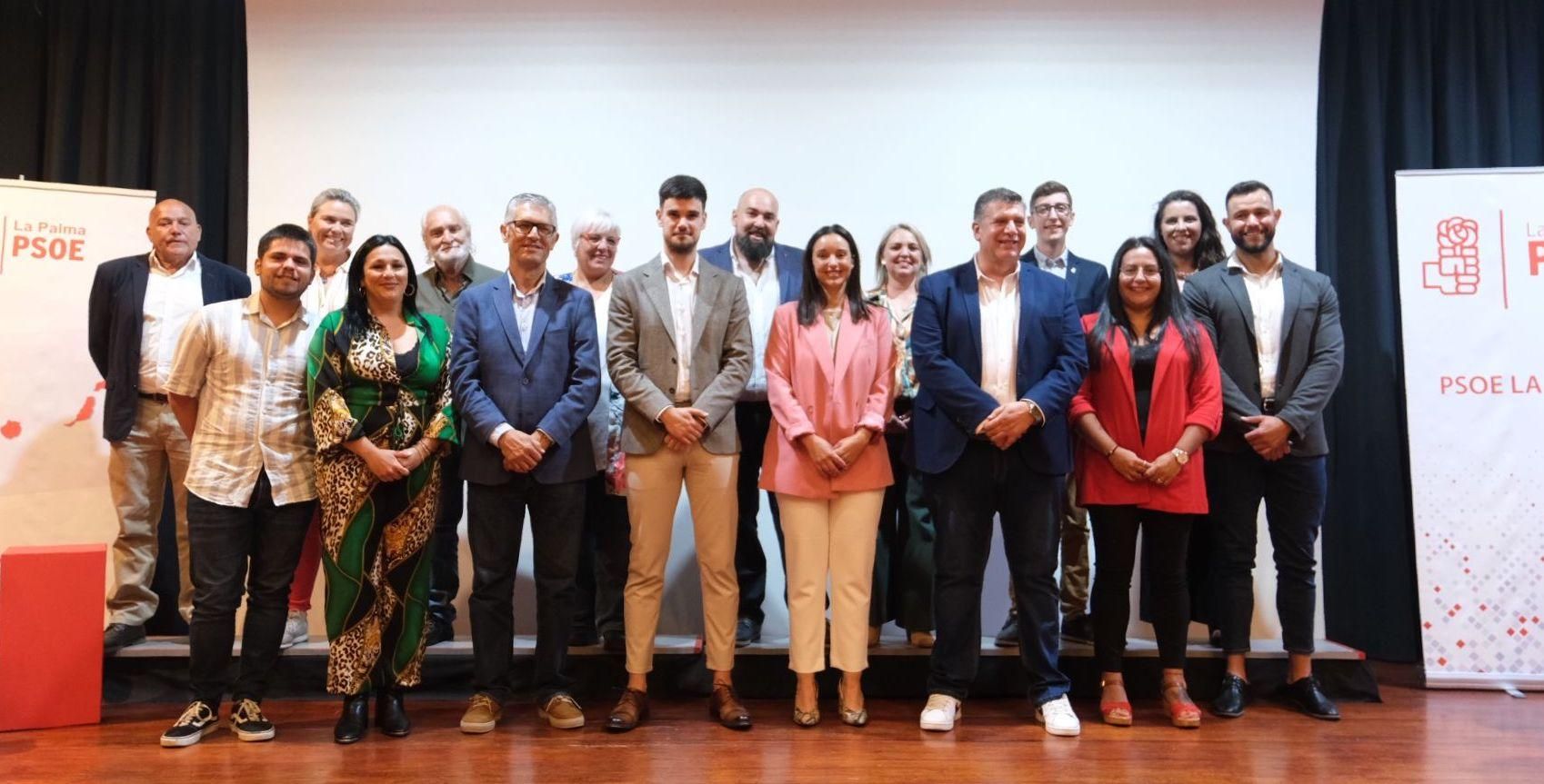 Miembros del PSOE de El Paso.