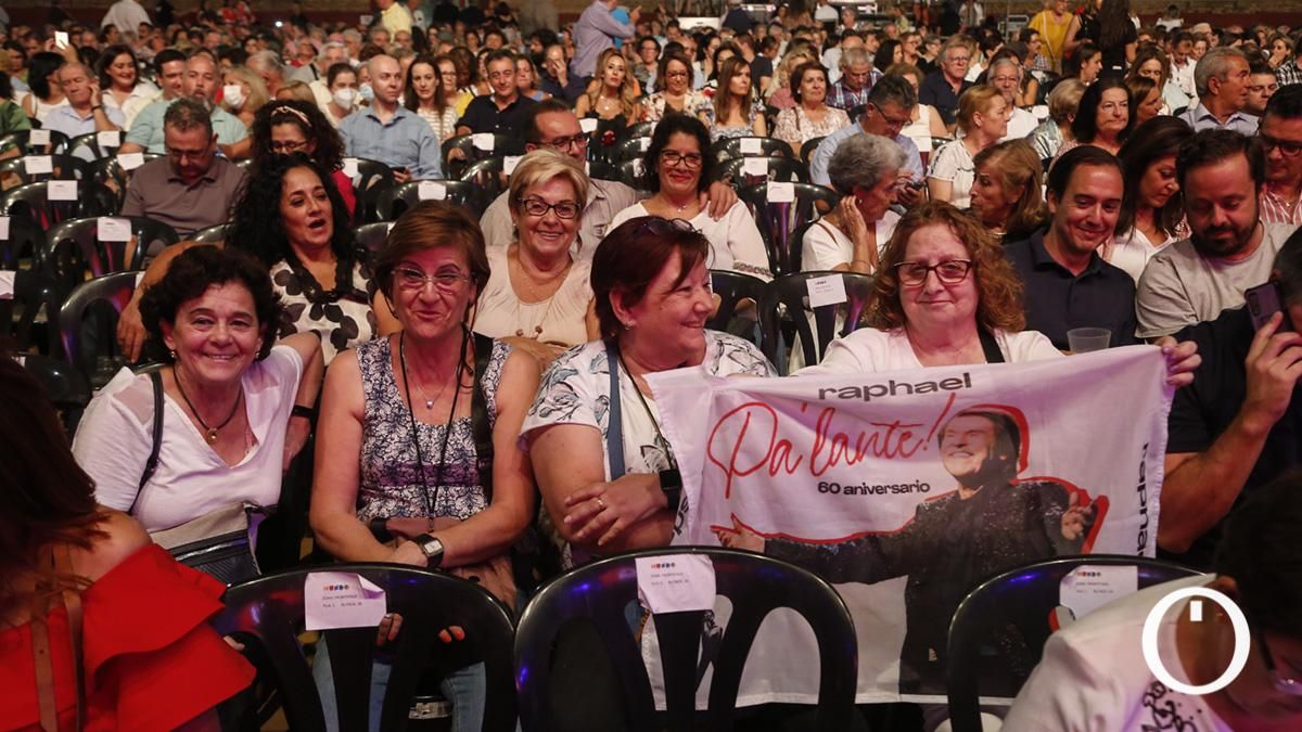 Concierto de Raphael en la plaza de toros