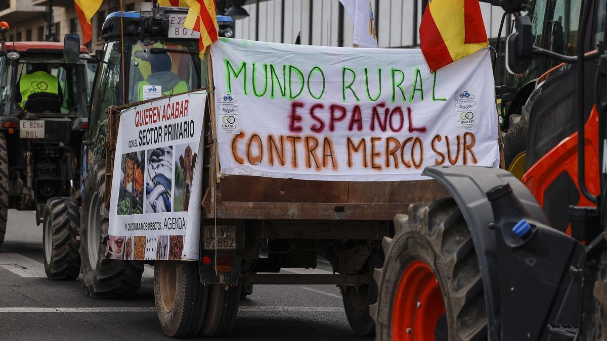 Agricultores canarios se unen este jueves a las tractoradas en protesta por recortes de la PAC y Mercosur