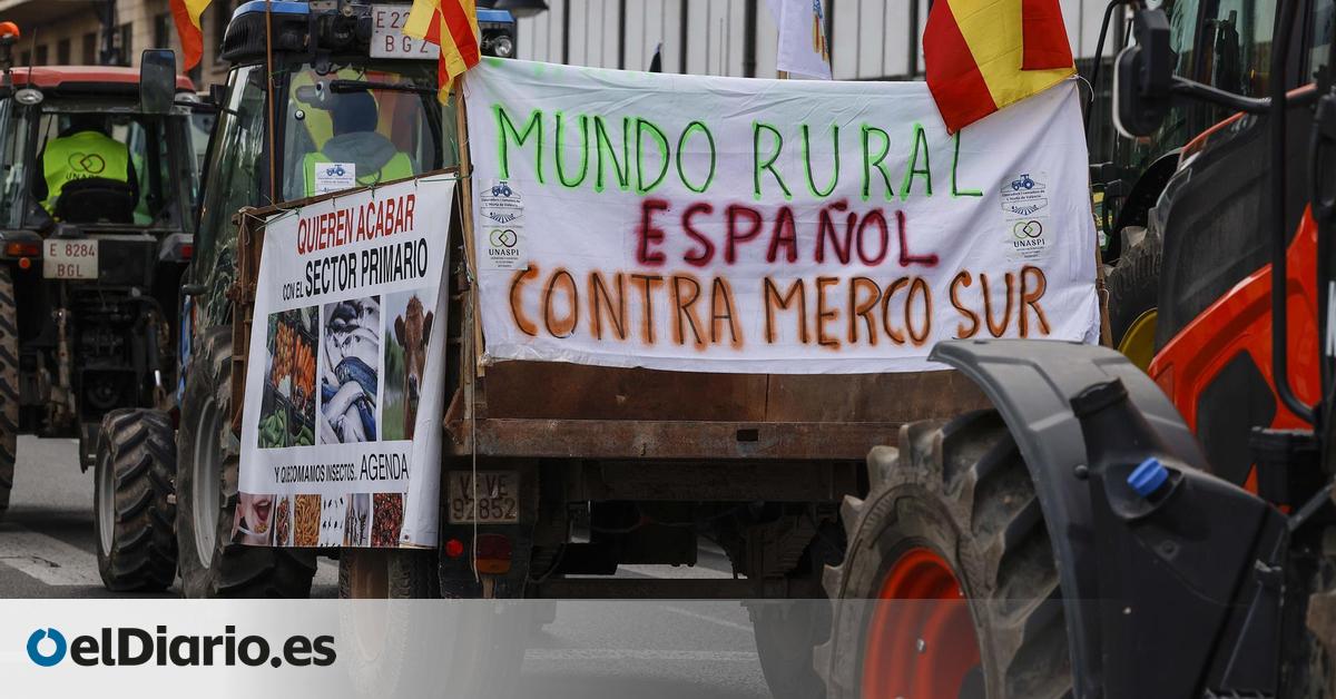Agricultores canarios se unen este jueves a las tractoradas en protesta por recortes de la PAC y Mercosur