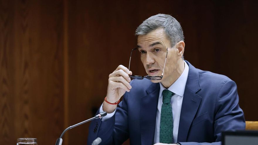 El presidente del Gobierno, Pedro Sánchez, comparece este jueves ante la comisión de investigación del caso Koldo.