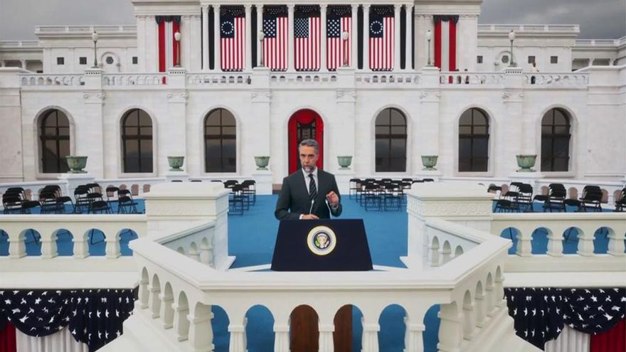 Carlos Franganillo se 'cuela' en el Capitolio en una ambiciosa pieza de Informativos Telecinco sobre las elecciones en USA