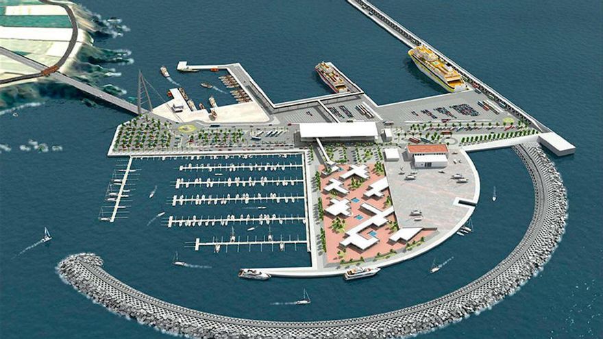 El consejero de Obras Públicas del Gobierno de Canarias anuncia la redacción de cuatro informes con alternativas al puerto de Fonsalía