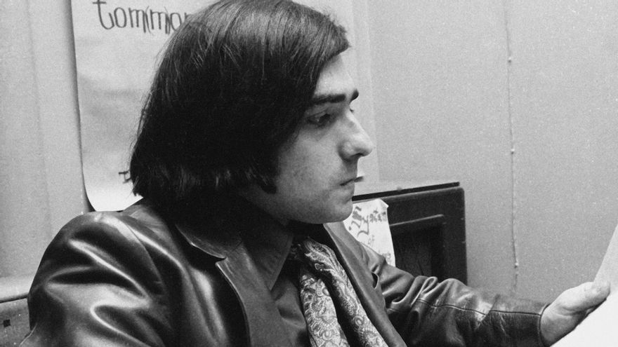 Un joven Martin Scorsese en un momento del documental