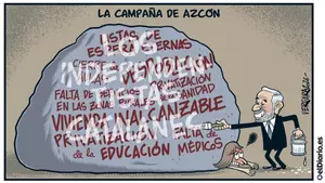 La campaña de Azcón