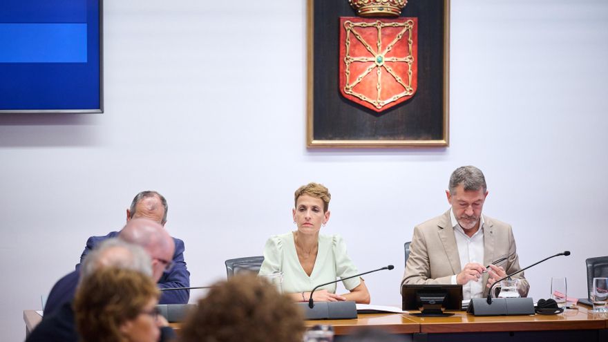 Chivite asegura que la obra de Belate con Acciona, Osés y la empresa de Cerdán es "la más transparente" de Navarra