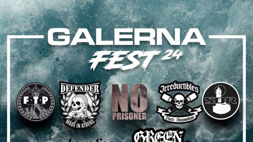 Las letras xenófobas del festival fascista Galerna Fest de Santander: "Defiende tu hogar, por una Europa cristiana y nacional"