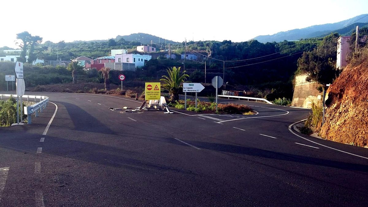 El PSOE de Garafía reclama la apertura de la circunvalación de Barlovento porque "su cierre daña la movilidad en la comarca"