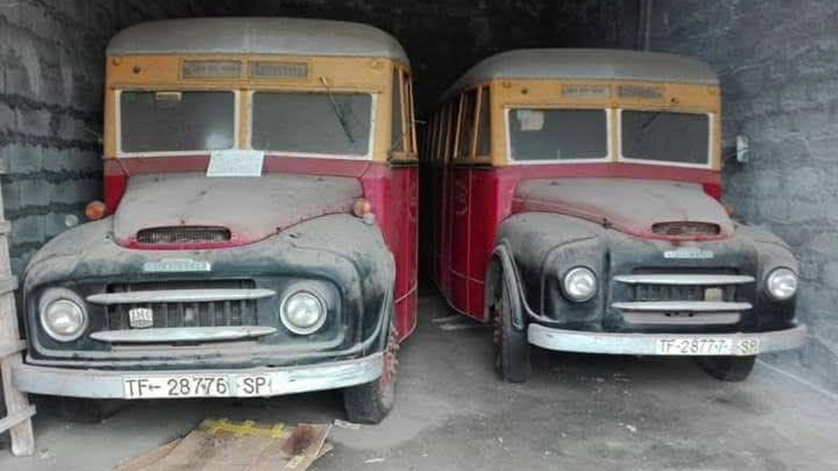 El reto de recuperar a Las Gemelas: volver a dar vida a las emblemáticas guaguas de madera de La Palma