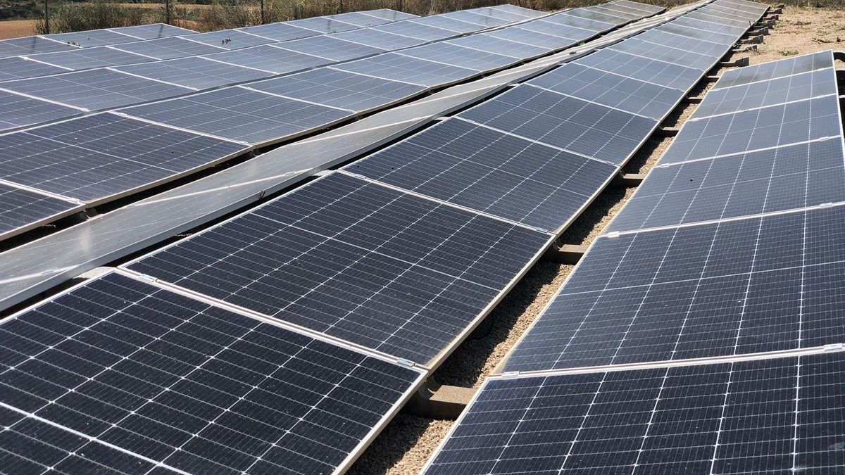 Huerto solar de Monforte de Moyuela