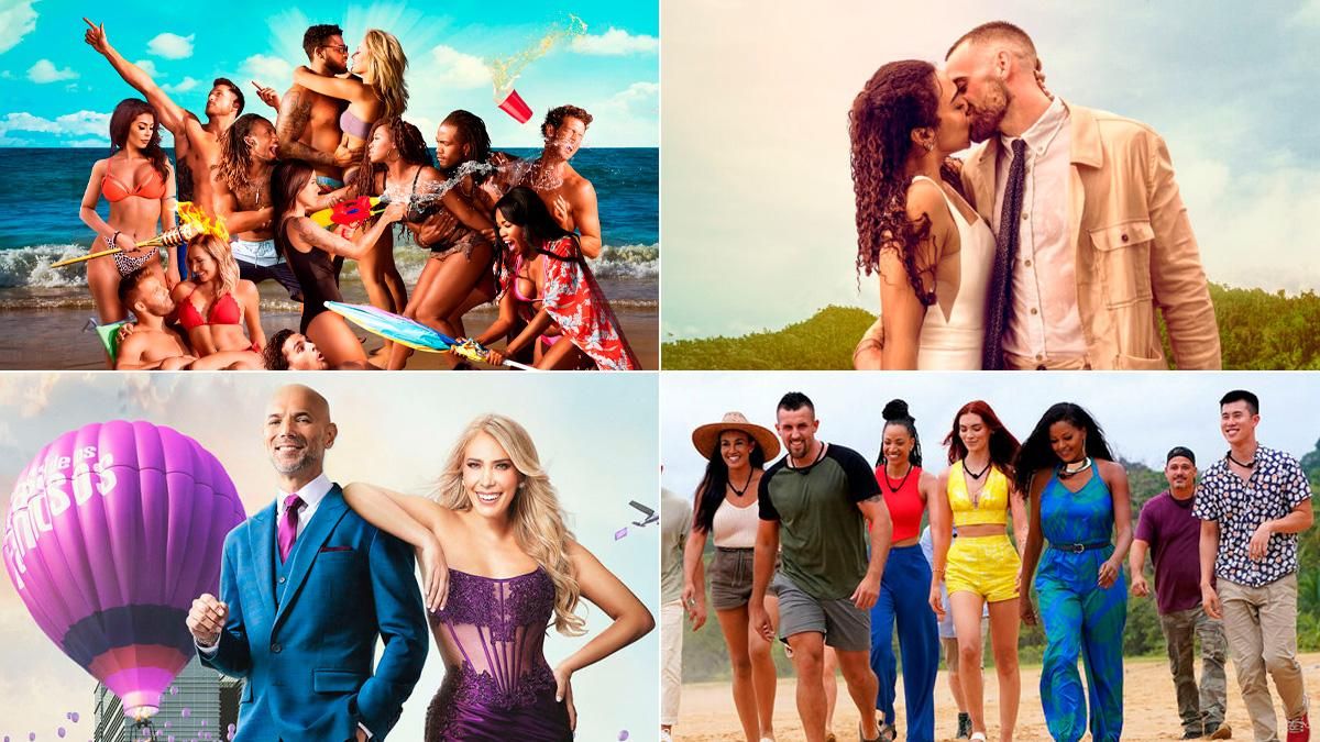 Mosaico con los realities que Telecinco podría adaptar