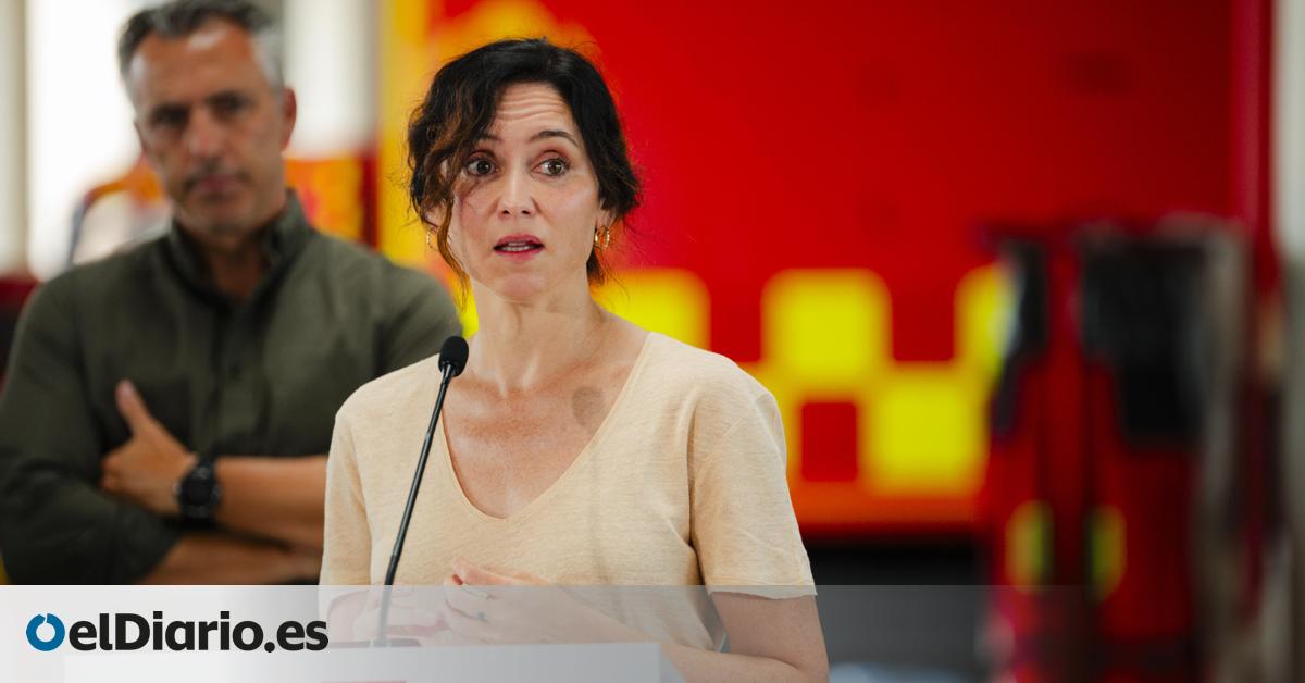 Ayuso acusa al Gobierno central de parálisis frente a los incendios para  buscar culpables 