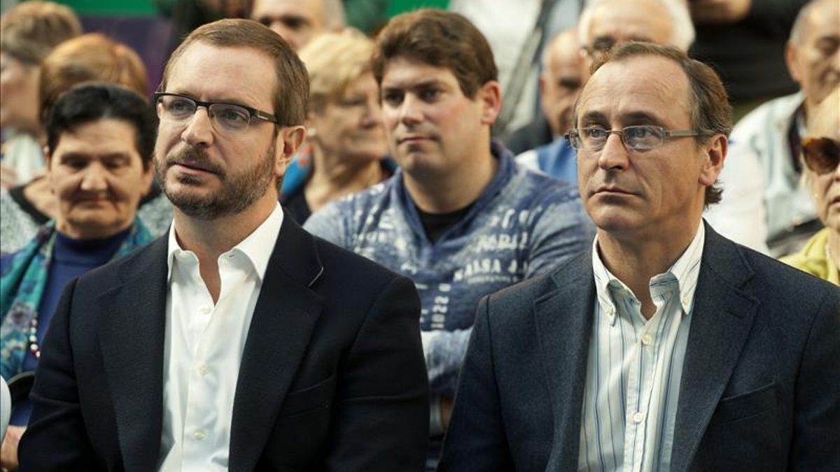 Javier Maroto y Alfonso Alonso, en una imagen de archivo.