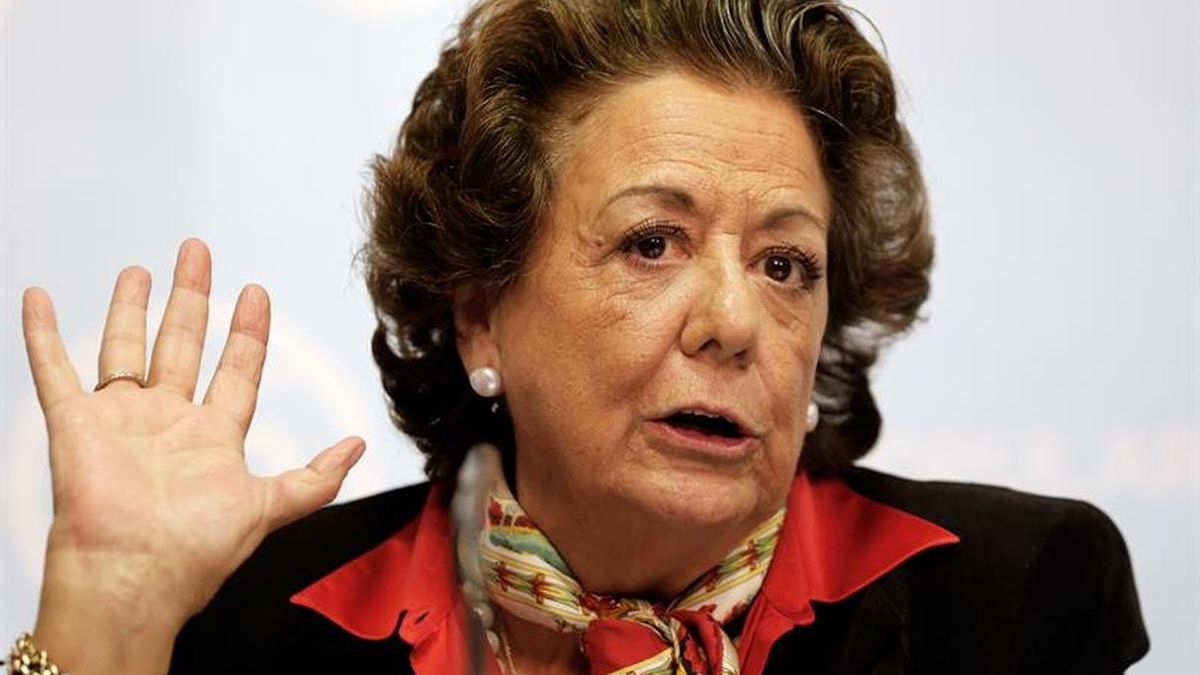 La exalcaldesa de Valencia, Rita Barberá.