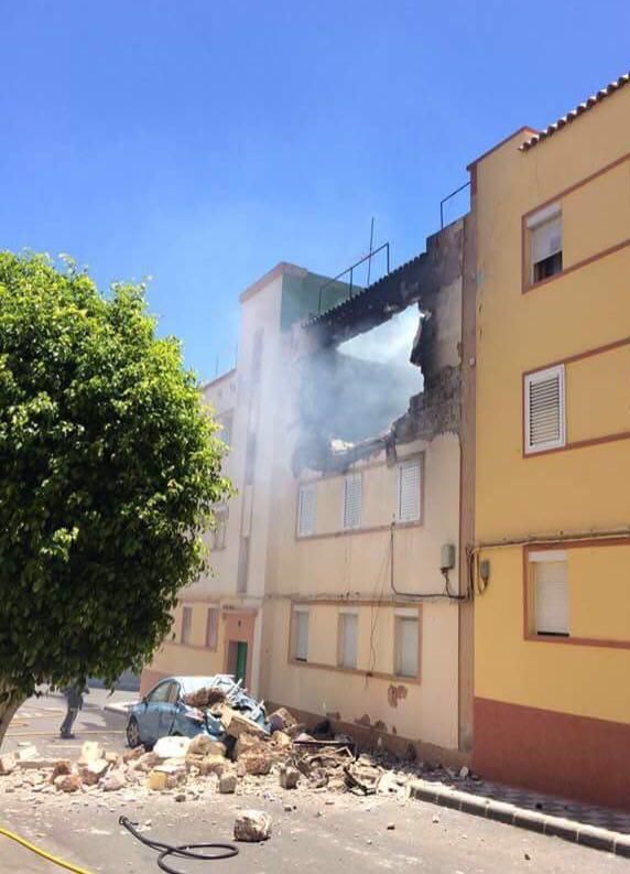 Incendio en Agüimes