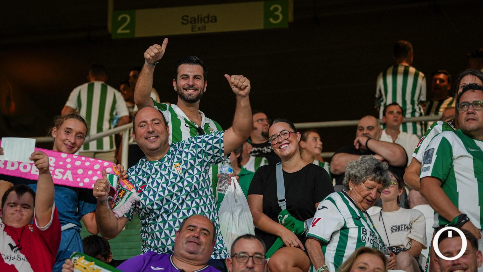 Grada Blanquiverde Córdoba CF - UD Las Palmas