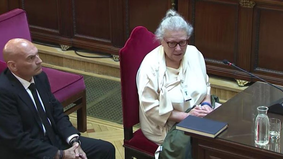 Carmen Pano, en su declaración en el Tribunal Supremo.