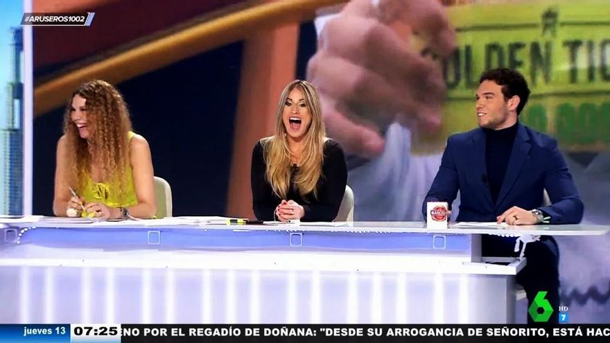 Arús, en "apuros" por el recado de su hijo Hans, el último en debutar en 'Aruser@s': "Ha abierto el cajón de mierda"