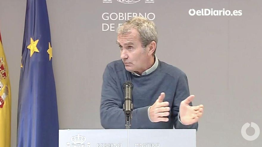 Fernando Simón en rueda de prensa.