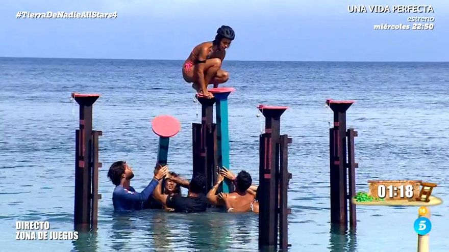 'Supervivientes All Stars' (15.3%) abre bien su ajetreada semana, pero vuelve a verse condicionado otro lunes por La 1