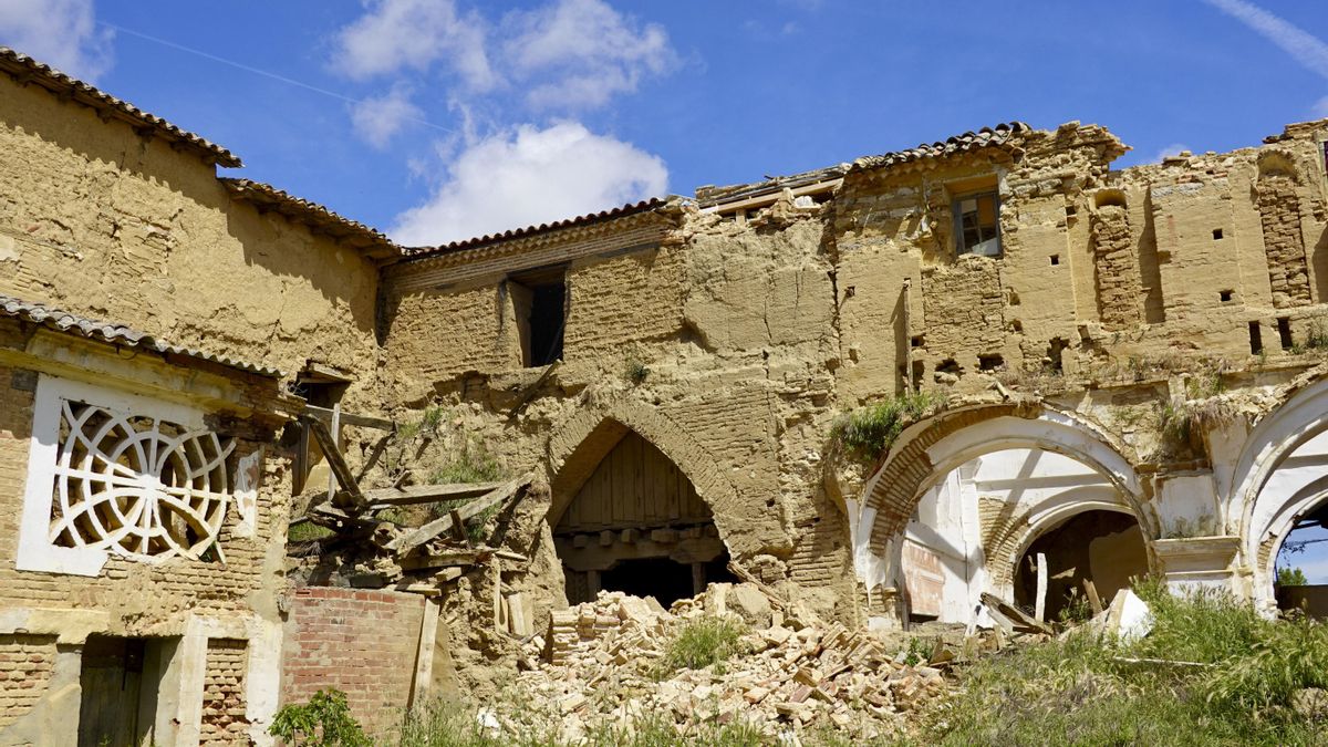 Imagen de archivo del convento de San Bernardino de Siena, en Cuenca de Campos (Valladolid) se levanta el convento de San Bernardino de Siena (siglo XV).