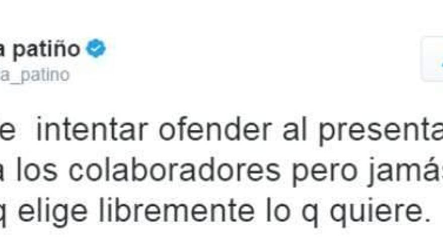 María Patiño responde a Risto