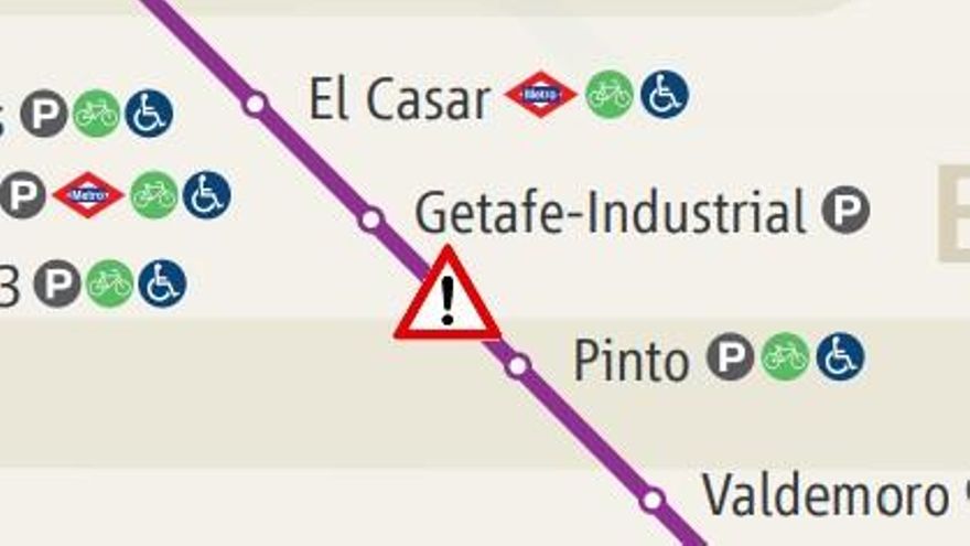 La muerte de un trabajador por arrollamiento corta tres horas la línea C-3 de Cercanías Madrid entre Pinto y Getafe