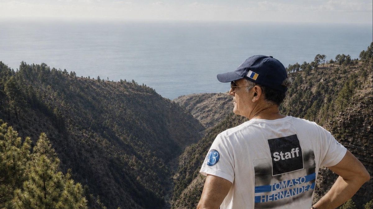 Tomaso Hernández diseña el 'Mirador de las Sensaciones + Atogmatoma' en Tijarafe: “Convertirá la percepción del barranco de Garome en una experiencia artística única”