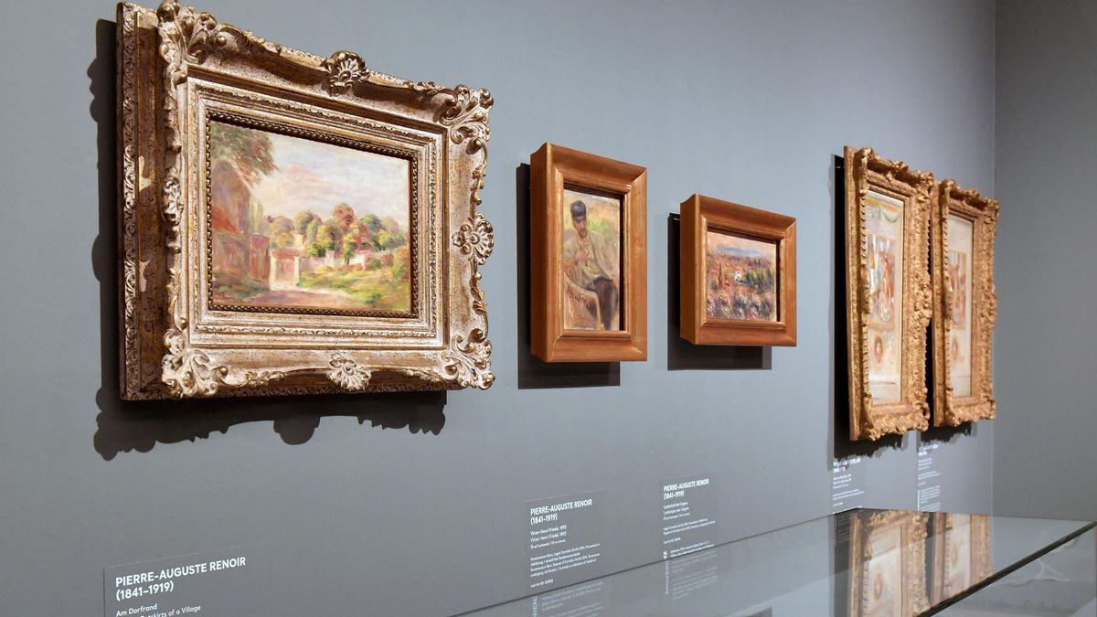 Dos ladrones roban tres cuadros de Renoir valorados en nueve millones de euros de un museo francés