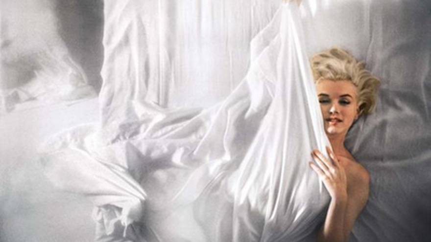 Marilyn Monroe en la cama