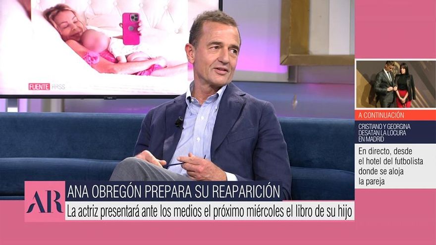 Alessandro Lequio zanja las preguntas sobre Ana Obregón y su nieta Ana Sandra: "Un respeto al yayo"