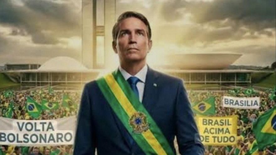 Imagen de la película 'Dark Horse' sobre Jair Bolsonaro, expresidente ultra de Brasil.