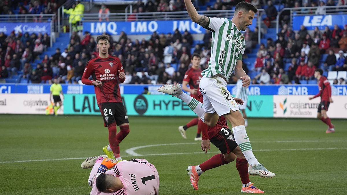 Las imágenes del CD Mirandés - Córdoba CF
