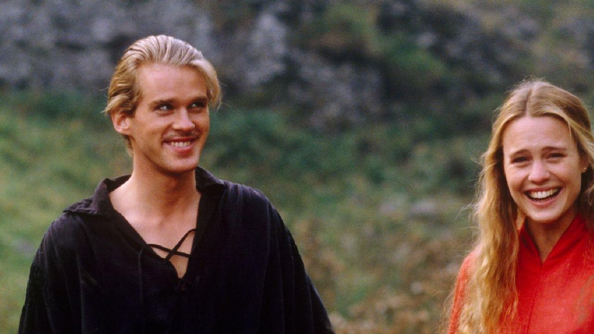 Robin Wright y Cary Elwes en 'La princesa prometida'