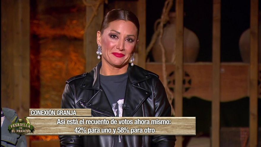 Nagore se despidió de 'Pesadilla en El Paraíso 2' con palabras para Sandra Barneda y Lara Álvarez