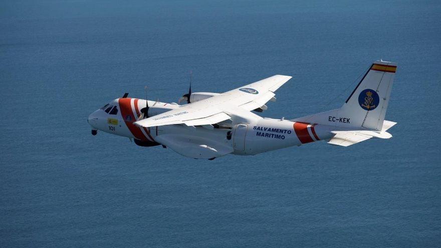 Los aviones de Salvamento estuvieron casi medio año sin volar por la noche en pleno repunte migratorio en Canarias