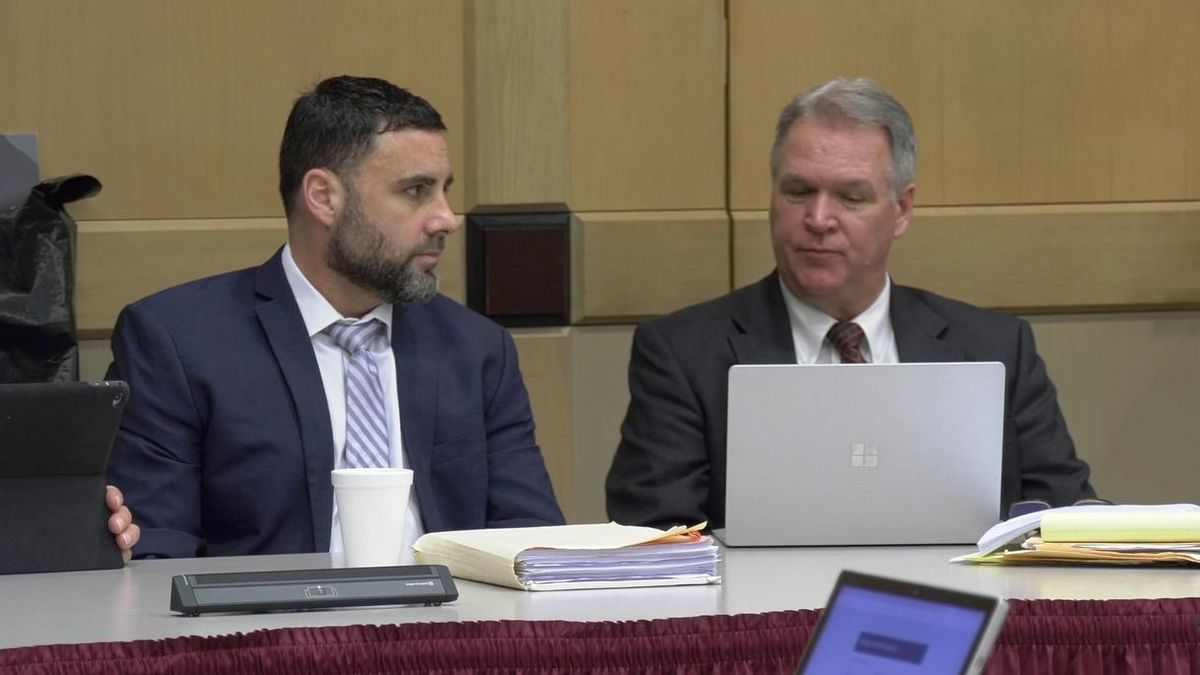 Pablo Ibar comparece ante el tribunal estatal de Florida en Fort Lauderdale, Florida (EEUU)