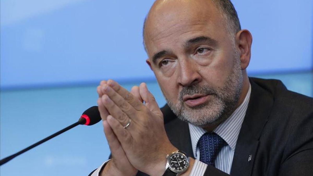 El comisario europeo de Asuntos Económicos y Financieros, Pierre Moscovici. EFE