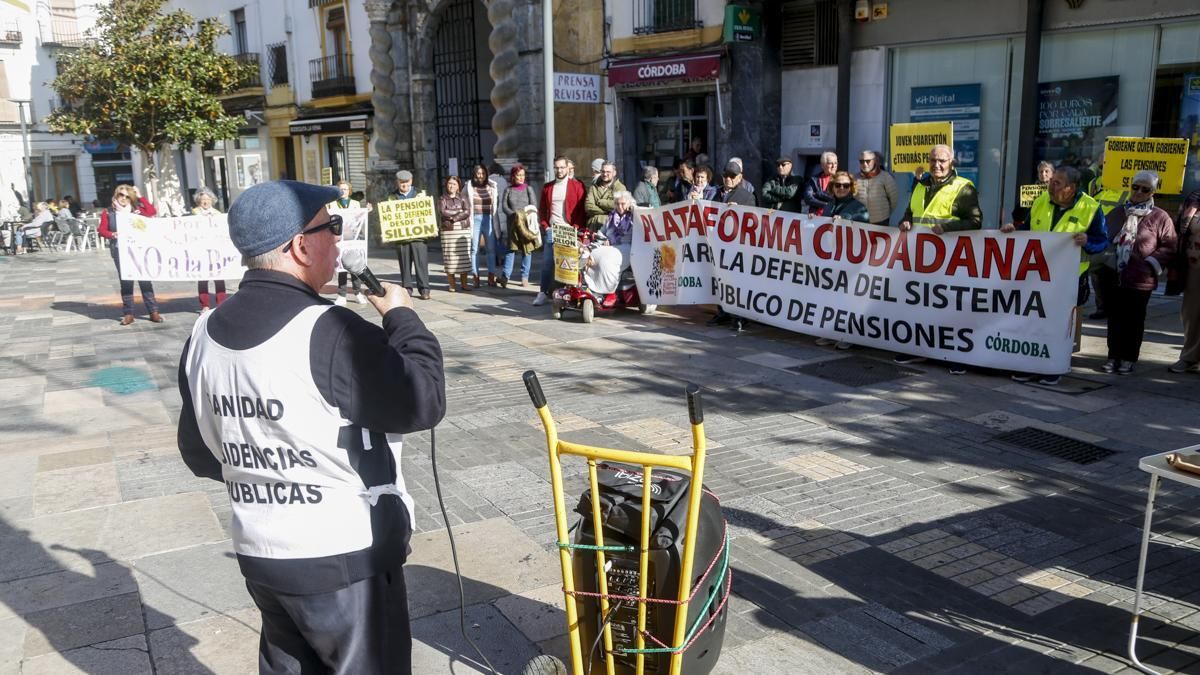 Córdoba, provincia de pensionistas: 1,7 trabajadores por cada prestación