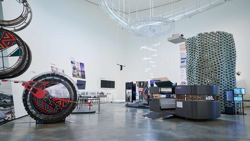 Sala sobre los proyectos de movilidad para el futuro.