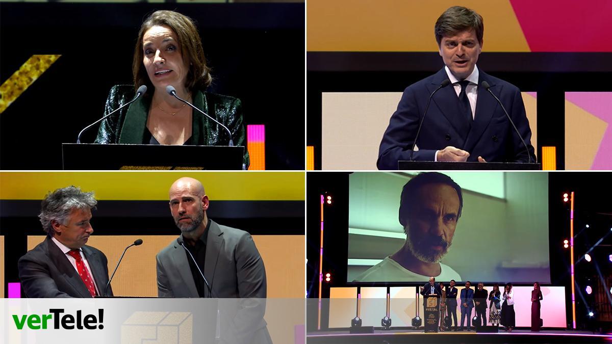 La gala final del FesTVal deja discursos reivindicativos de Pepa Bueno, Gonzalo Miró y Marc Giró y un homenaje a Francesc Garrido