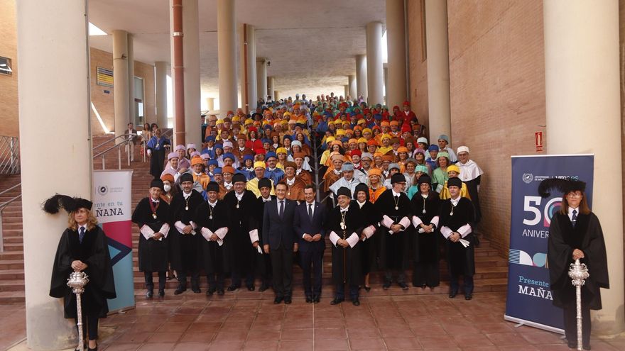 Acto solemne de apertura del curso académico 2022-2023 de las universidades andaluzas en Málaga.